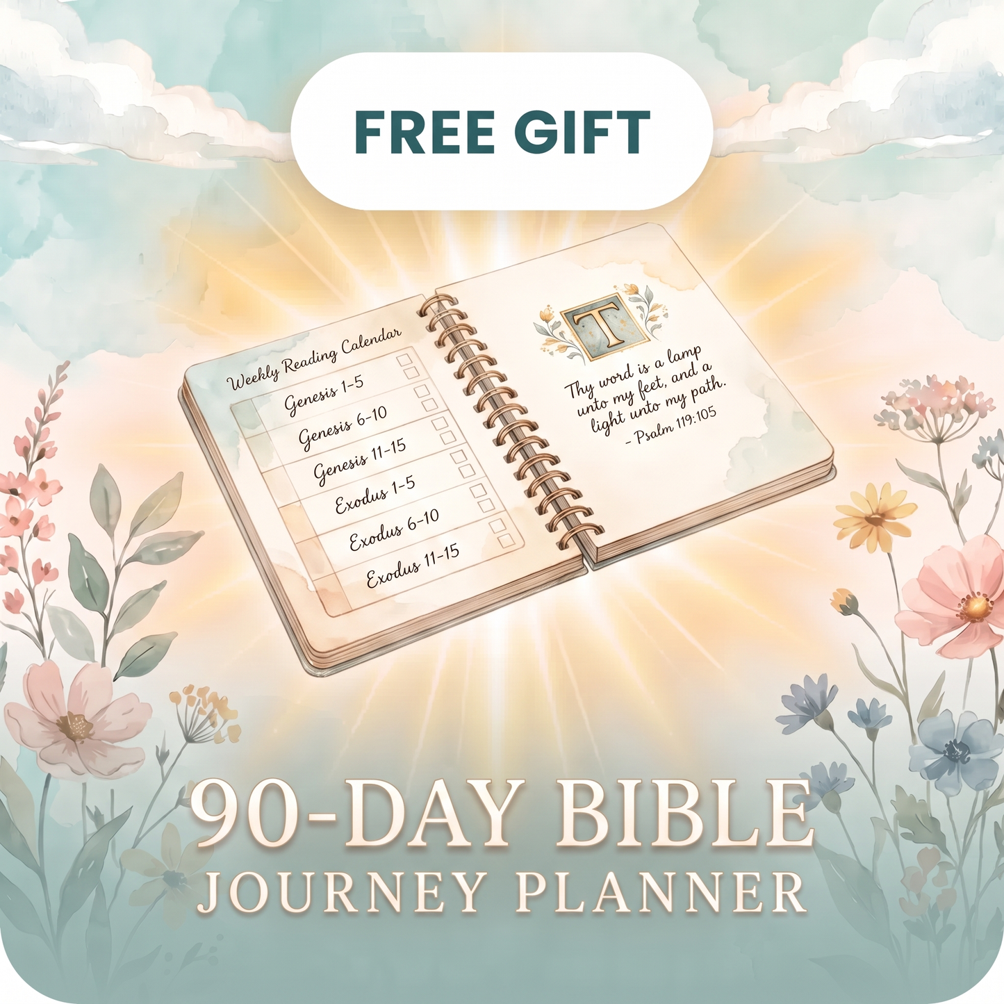 90-Day Bible Journey Planner (Free Gift)